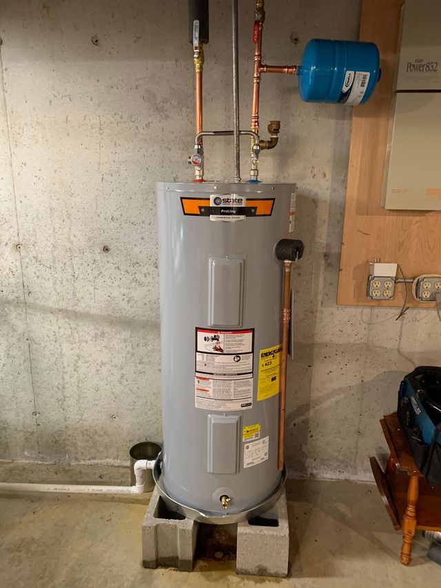 50-Gallon Replacement in Finished Basement — Merrimack, NH