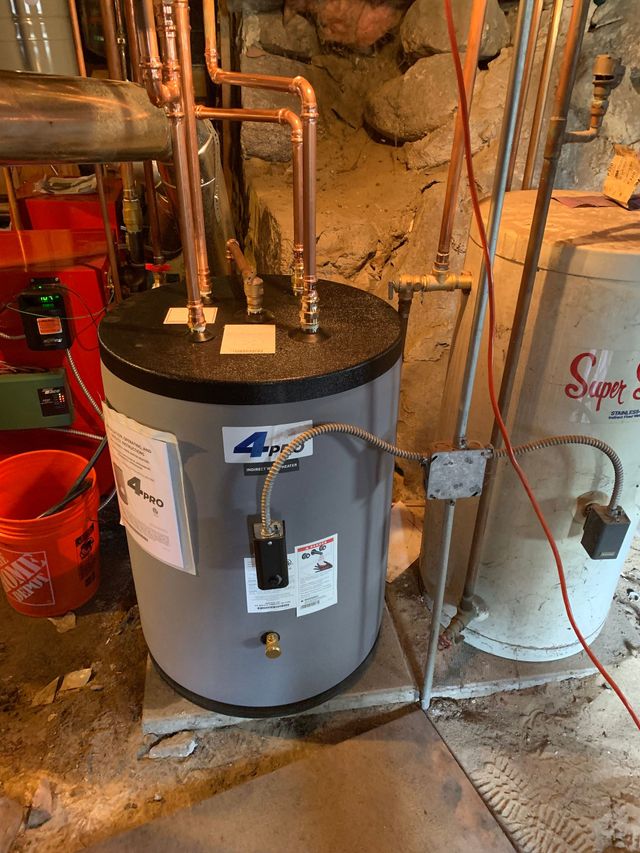 40-Gallon Gas Water Heater Install — Bedford, NH